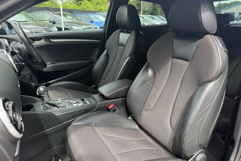 Audi A3 TFSI S LINE S-TRONIC - NEW MOT - ALL BLACK - £35 ROAD TAX  3