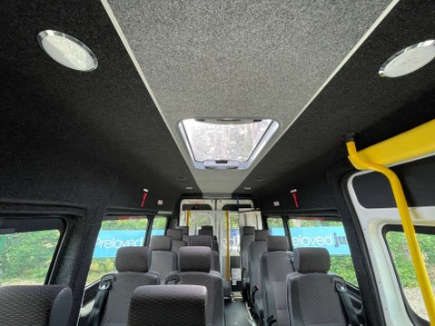 Citroen Relay 40 L4H2 17 seat Lightweight Non-D1 Minibus with full ramp, Sensors. ULEZ E6 30