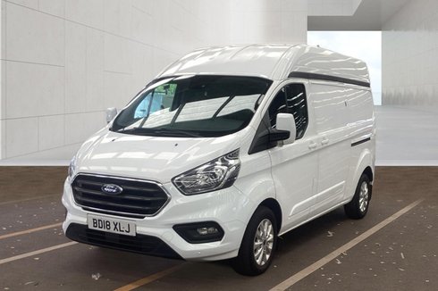 Ford Transit Custom LWB L2H2 High Roof Limited 300 Air Con Alloys Sensors EURO 6 NO VAT