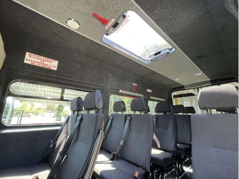 Citroen Relay L4H2 17 Seat Lightweight Minibus with Mesh Ramp, Nav, Cams, Cruise, A/C 36