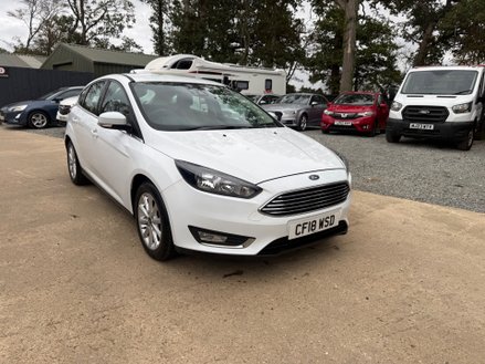 Ford Focus 1.0T EcoBoost Titanium Hatchback 5dr Petrol Manual Euro 6 (s/s) (125 ps)