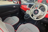 Fiat 500 1.2 LOUNGE LOOK! JUST 62000 MILES! 1 PREVIOUS KEEPER! GLASS ROOF ,BLUETOOTH 9