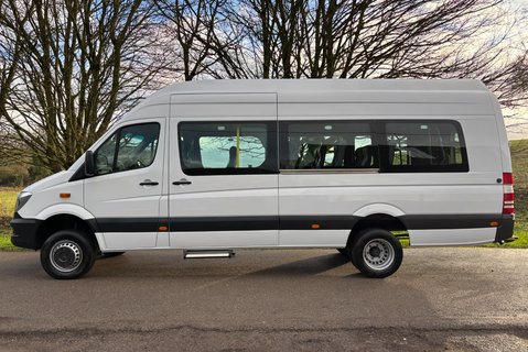 Mercedes-Benz Sprinter 519 4x4 14 Str Minibus - Air Con Con - Ex MOD 7