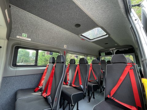 Peugeot Boxer 440 L4H2 LIGHTWEIGHT MINIBUS 17SEATS w/ Telescopic Ramps, AC. ULEZ E6 25