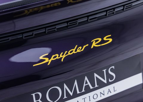 Porsche 718 Spyder RS