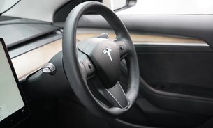 Tesla Model 3 LONG RANGE AWD 1 Owner Solid Black Ryzen GROK Adaptive LEDs Pano Roof VATQ 22