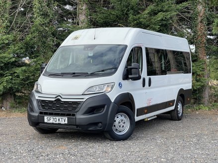 Citroen Relay 40 L4H2 BLUEHDI 17 SEAT LIGHTWEIGHT NON D1 MINIBUS with RAMP and SENSORS E6