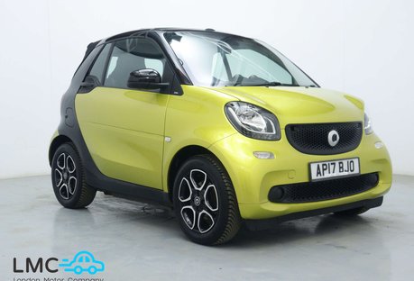 Smart Fortwo Coupe 0.9T Prime (Premium) Cabriolet 2dr Petrol Twinamic Euro 6 (s/s) (90 ps)