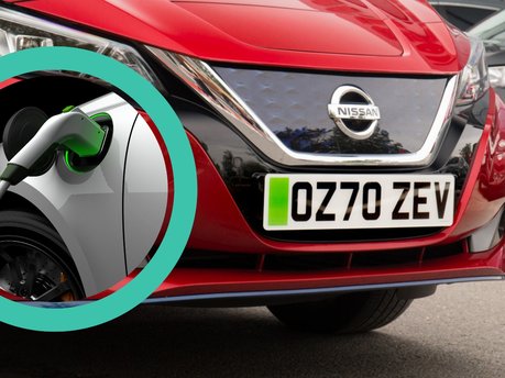 What are green number plates?