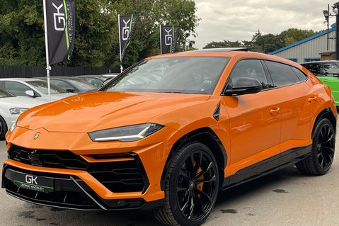 Lamborghini Urus V8 - ORANGE -AKRAPOVIC EXHAUST -PAN ROOF -B&O-MASSAGE SEATS-BLIND SPOT -ACC 16