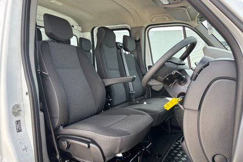 Vauxhall Movano F3500 L3 125 ps Crew Cab Tipper - Air Con - Euro 6 4