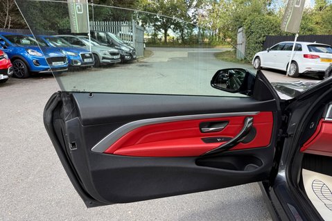 BMW 4 Series 435D XDRIVE M SPORT -ADAPTIVE SUSPENSION -CORAL RED LEATHER  27