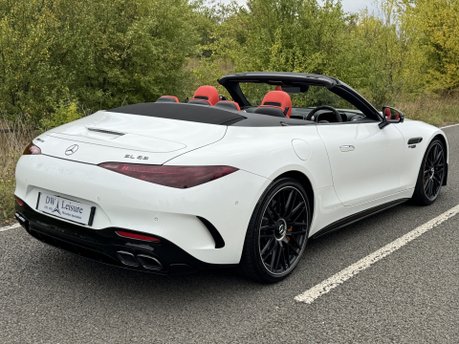 Mercedes-Benz SL Series SL63 AMG Performance V8 BiTurbo 4Matic+ Auto Petrol Convertible RED LEATHER 7