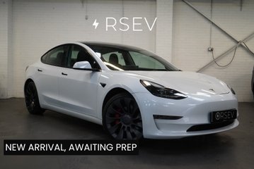 Tesla Model 3 PERFORMANCE AWD Ryzen Now with GROK AI 20" Alloys One Owner VAT Qualifying