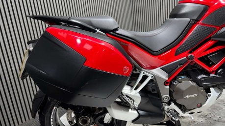 Ducati Multistrada 1200 1200 S Adventure Bike 2015 only 7K full Ducati history 10