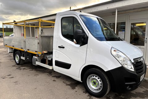 Vauxhall Movano L3H1 R3500 Dropside Truck with Hiab T-HIDUO 013 5