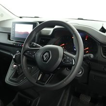 renault kangoo automatic - interior view -stearing wheel