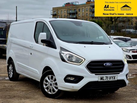 Ford Transit Custom 2.0 300 EcoBlue Limited Panel Van 5dr Diesel Auto L1 H1 Euro 6 (s/s) (130 p
