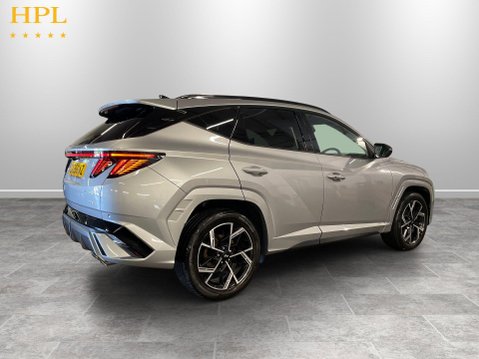 Hyundai TUCSON 1.6 T-GDi N Line SUV 5dr Petrol Hybrid Auto Euro 6 (s/s) (215 ps) Air Con - 7