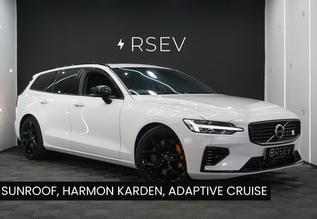 Volvo V60 RECHARGE T8 POLESTAR ENGINEERED AWD Pano Sunroof Pilot Assist HUD Rev Cam++