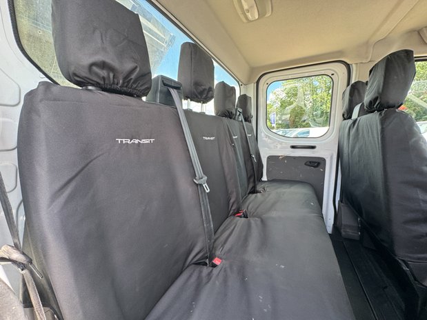 Ford Transit Tipper [SOLD MT] Crew Cab LWB L3 Leader 350 Dual Rear Wheel Tow Bar EURO 6 18