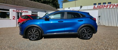 Ford Puma TITANIUM STUNNING EXAMPLE..1 PREVIOUS OWNER,SAT NAV,1/2 LEATHER.. 1