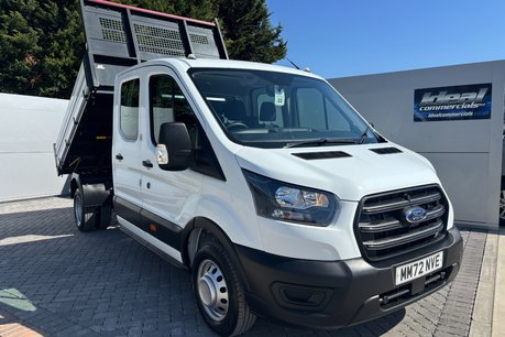 Ford Transit 350 Drw L3 130 ps Crew Cab Tipper - Air Conditioning