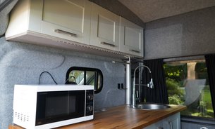 Ford Transit 350 L3 H3 P/V DRW FSH New Brakes Off Grid Solar Cassette Toilet Air Con +++ 31