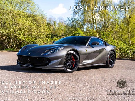 Ferrari 812 Superfast ATELIER. HISTORIC PAINTWORK. CARBON FIBRE INT & EXT. PASSENGER DISP. LIFT.