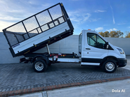 Ford Transit 350 Drw L2 130 ps Single Cab Caged Tipper - Air Con 7