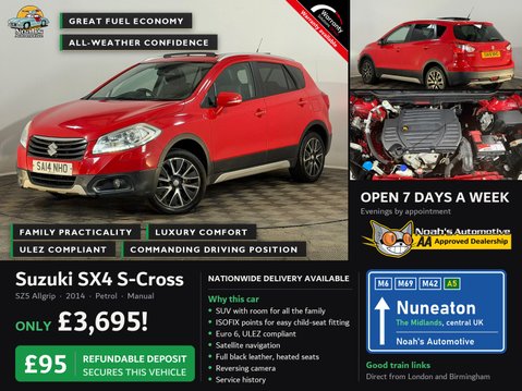 Suzuki SX4 S-Cross SZ5 ALLGRIP 1.6 MANUAL 4WD 2