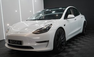 Tesla Model 3 PERFORMANCE Alcantara Dash and Door Trims Swivel Screen Mount  10