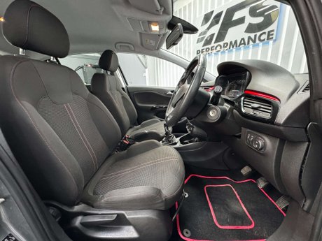 Vauxhall Corsa 1.4i ecoTEC SRi VX Line Nav Black Hatchback 5dr Petrol Manual Euro 6 (90 ps 7