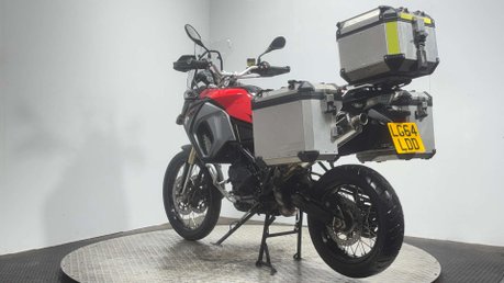 BMW F800 2014 ONLY 23K FULL ALLOY LUGGAGE NEW MOT SERVICED 800CC 5