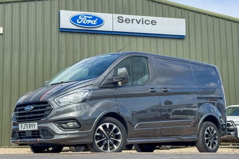 Ford Transit Custom AUTO SWB L1H1 Low Roof Sport 320 Air Con Alloys Sensors Cam EURO 6