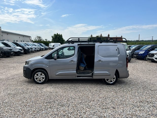 Peugeot Partner LWB L2H1 (SOLD) Low Roof Asphalt Air Con Alloys Cam Sensors EURO 6 NO VAT 13