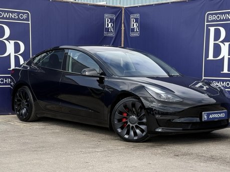 Tesla Model 3 (Dual Motor) Performance Saloon 4dr Electric Auto 4WDE (Performance Upgrade