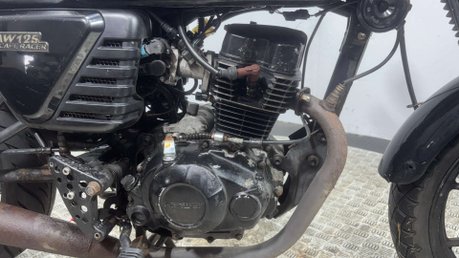 Hanway Raw 2018 22K CAFE RACER PROJECT BIKE SPARES OR REPAIR 125CC LEARNER BIKE 9