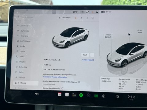 Tesla Model 3 Saloon 4dr Electric Auto RWD (241 bhp) 24