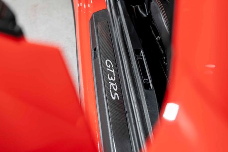 Porsche 911 GT3 RS PDK. FULL PSH. SPORTS CHRONO PACKAGE. PCCBS. LAVA ORANGE PAINTWORK. 25