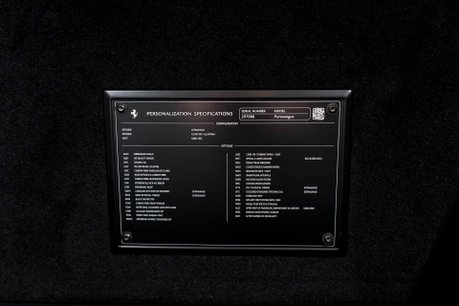 Ferrari Purosangue ATELIER. EXTENSIVE CARBON FIBRE. PAINTED SHIELDS. PASSENGER DISPLAY. P/ROOF 62