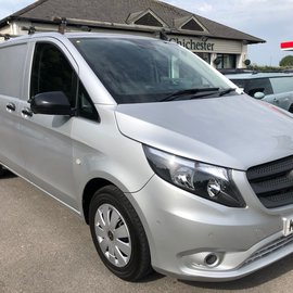 Mercedes-Benz Vito 110 PROGRESSIVE L2 1 owner Ex skyvan, 83,000m, parking sensors F+R 
