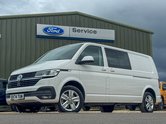 Volkswagen Transporter Crew Cab AUTO LWB L2H1 Highline T32 A/C Alloys Sensors EURO 6 NO VAT 2