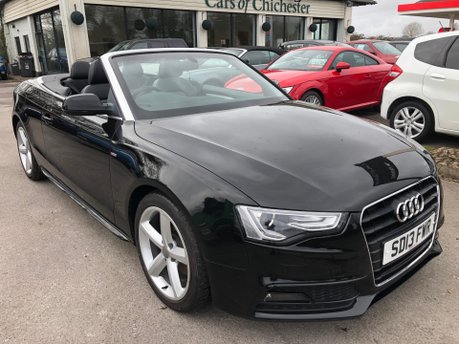 Audi A5 2.0 TDI S LINE S/S convertible just 66,000m 1 owner, good history £165 tax 4