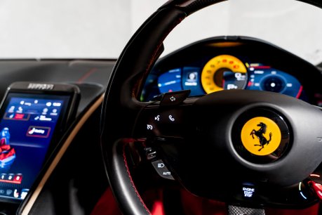 Ferrari Roma WARRANTY. PASSENGER DISPLAY. CARBON STEERING WHEEL. MAGNERIDE SUSPENSION. 32