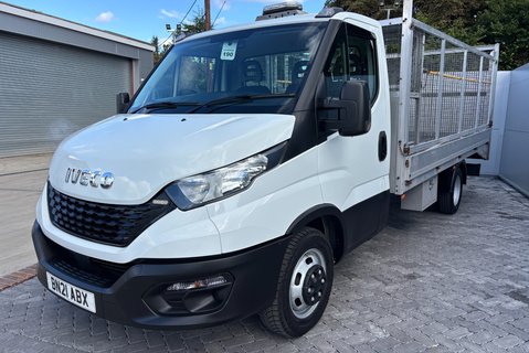 Iveco Daily 35C14 Beavertail Lawnmower Body - Large Ramp - Removable Cages 5