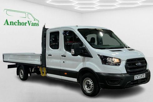 Ford Transit XXLWB L5 Dropside Crew Cab Leader 350 EURO 6