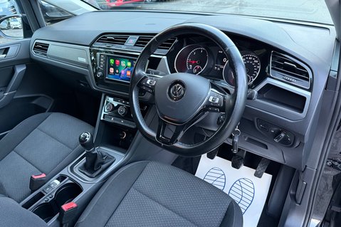 Volkswagen Touran SE TDI BMT -APPLE CAR PLAY-£35 ROAD TAX -9 SERVICES -PARK PILOT-240V SOCKET 14