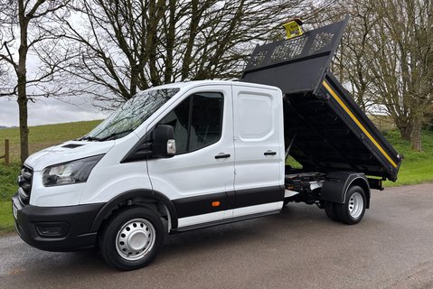Ford Transit 350 Drw L3 130ps Utility Cab Tipper - Tow Axle 1
