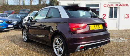 Audi A1 TDI S LINE..£20:00 R/TAX..12 SERVICES..LAST OWNER HAS OWNED IT 10 YEARS 1